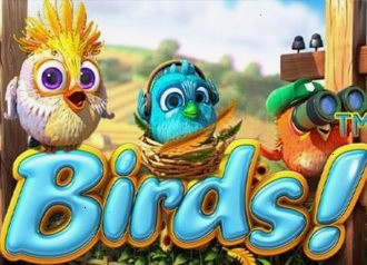Игра Birds от Betsoft в казуальном дизайне парень и орнитар 3.